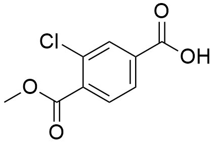 3-氯-4-（甲氧羰基）苯甲酸